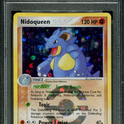 Nidoqueen - 9/112 - PSA 9 - Reverse Holo - FRLG - Pokemon - 80903