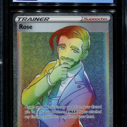 Rose - 196/189 - CGC 9.5 Gem Mint - Darkness Ablaze - 68077