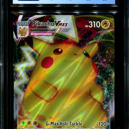 Pikachu Vmax - 044/185 - CGC 8.5 - Vivid Voltage - Pokemon - 28189