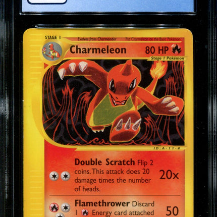 Charmeleon - 73/165 - CGC 8 - Uncommon - Expedition - Pokemon -  15304