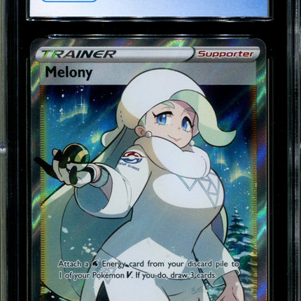 Melony - 195/198 - CGC 9 - Chilling Reign - Full Art - Pokemon - 91313