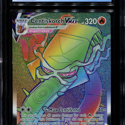 Centiskorch Vmax - 191/189 - CGC 9 Mint - Darkness Ablaze - 68064