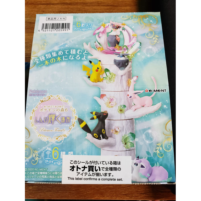 Pokemon - Forest 6 Collection - Sealed Box of 6 - Full Set - Re-Ment