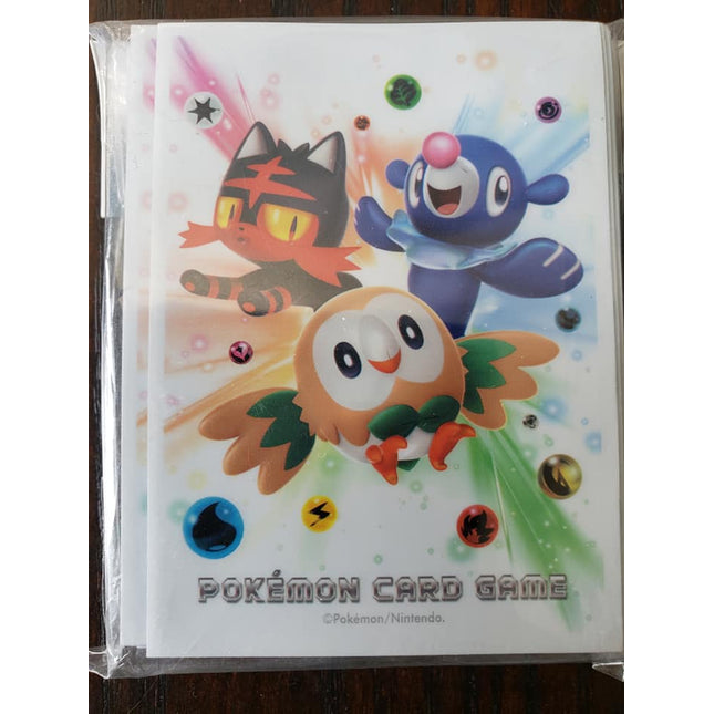Sun and Moon Starters - Japanese - Set of 60 Sleeves