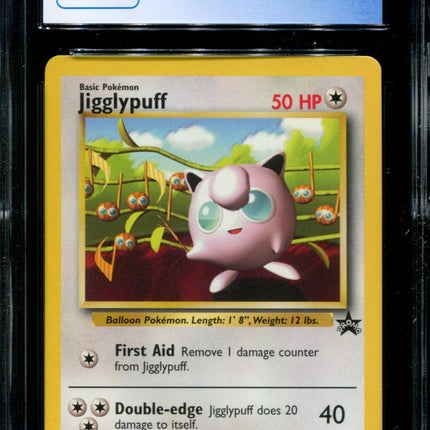 Jigglypuff - 7 - CGC 9.5 - Black Star Promo - First Movie Soundtrack - Pokemon - 54085