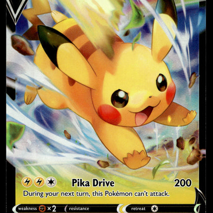 Pikachu V - SWSH285 - NM - Ultra Rare - Promo - Pokemon - A9-50