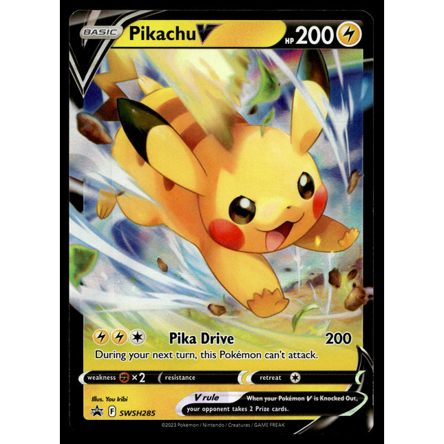 Pikachu V - SWSH285 - NM - Ultra Rare - Promo - Pokemon - A9-50