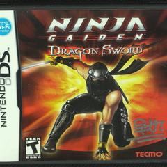 Ninja Gaiden Dragon Sword - Signed By Yosuke Hayashi - Nintendo World Launch Party - RARE