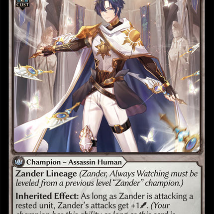 Zander, Always Watching - DOA Alter EN-014 - x4 - Common - Near Mint - Non-Foil - Grand Archive TCG