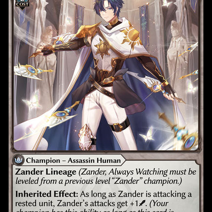 Zander, Always Watching - DOA 1st EN-014 - Common - Near Mint - Non-Foil - Grand Archive TCG