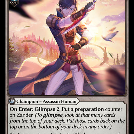 Zander, Prepared Scout - DOA 1st EN-013 - Common - Near Mint - Non-Foil - Grand Archive TCG