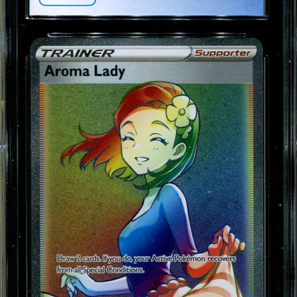 Aroma Lady - 221/203 - CGC 9 - Evolving Skies - Hyper Rare - Pokemon - 91186