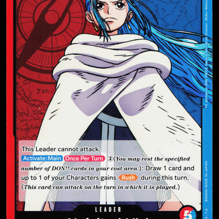 Nefeltari Vivi - OP04-001 - NM - Leader - English OP04 - One Piece TCG