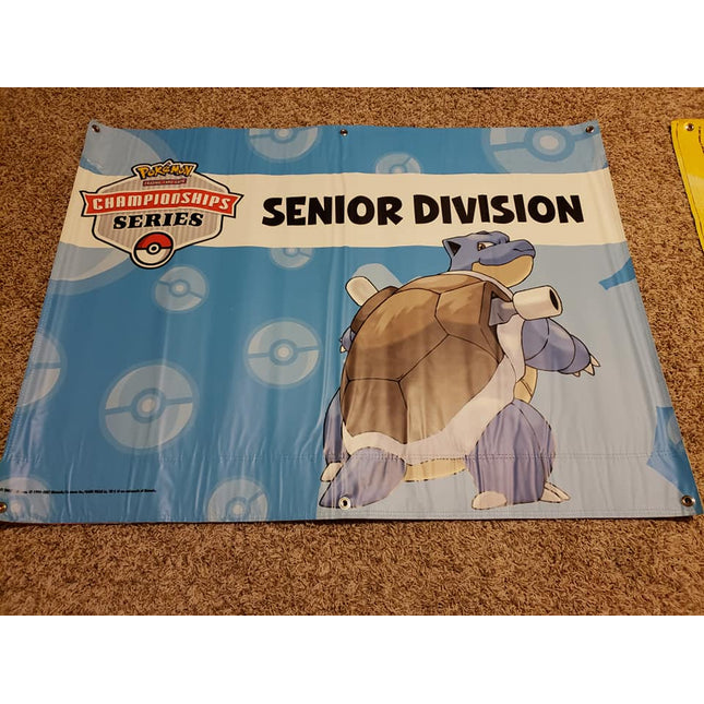 Blastoise - Pokemon Championship Series - Wide Senior Division Tarp Banner - 36"x48"