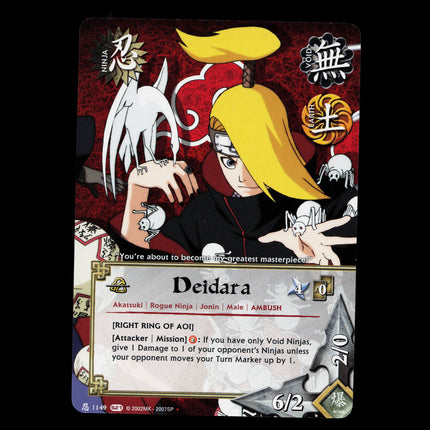 Deidara - 1149 - NM - Non-Foil - S21 - Naruto CCG - E1-174
