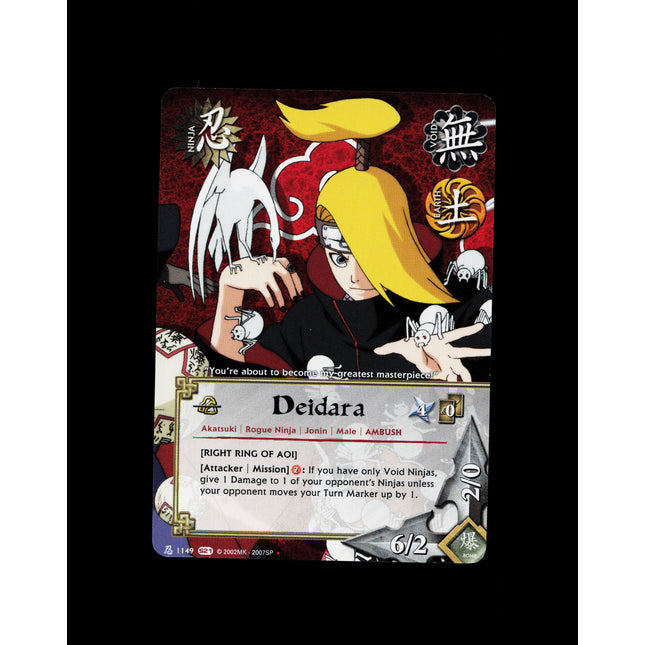 Deidara - 1149 - NM - Non-Foil - S21 - Naruto CCG - E1-174