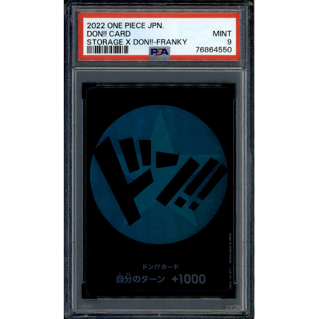 Franky Don Card - Promo Storage - PSA 9 - Japanese Holo - Box - One Piece - 64550